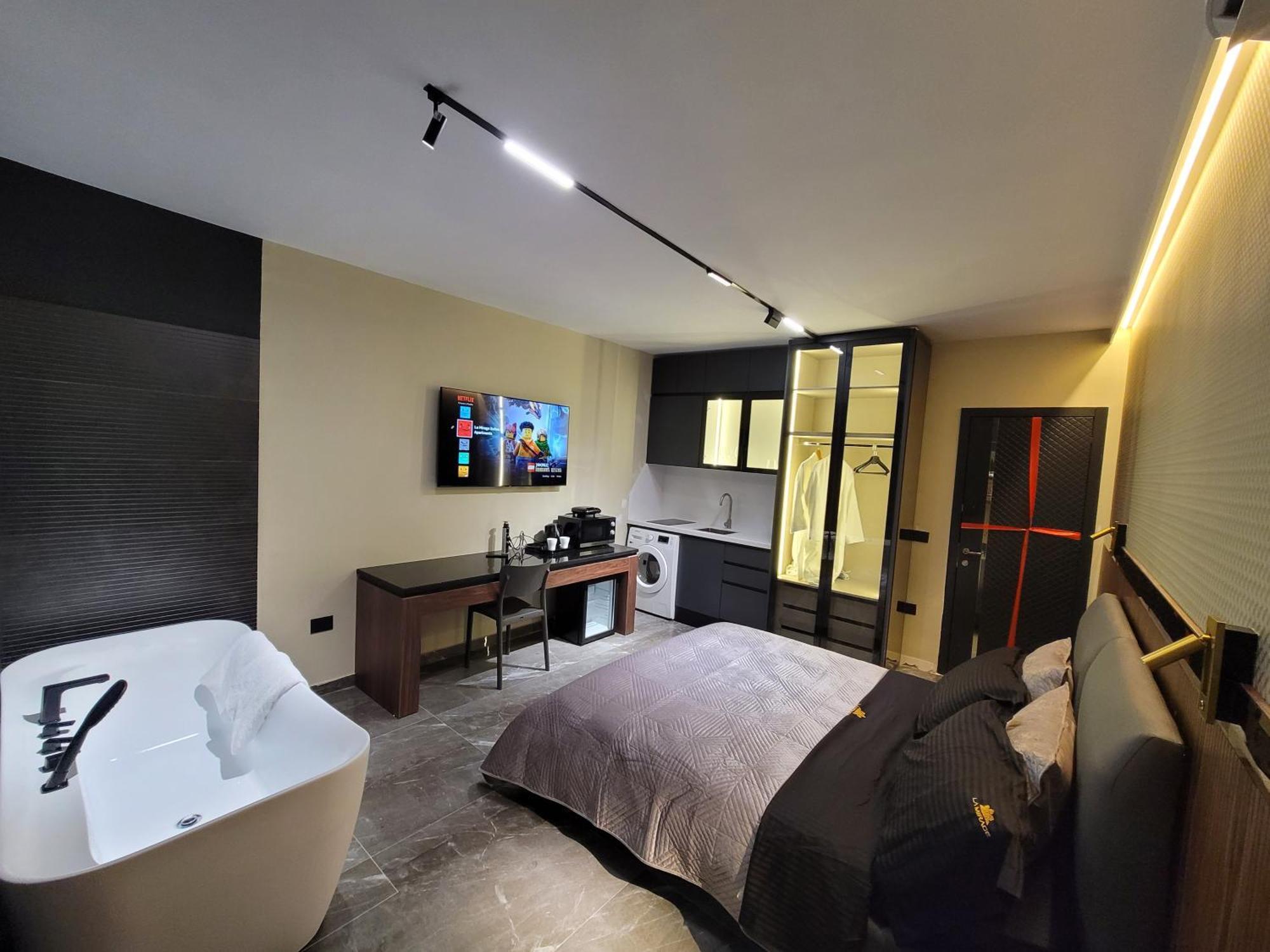 La Mirage Suites & Apartments Tiran Dış mekan fotoğraf